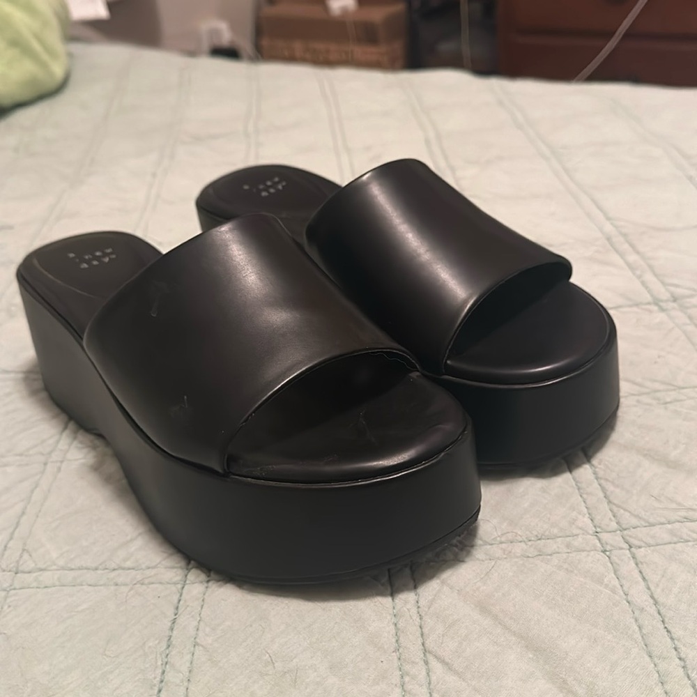 A new day leather platforms